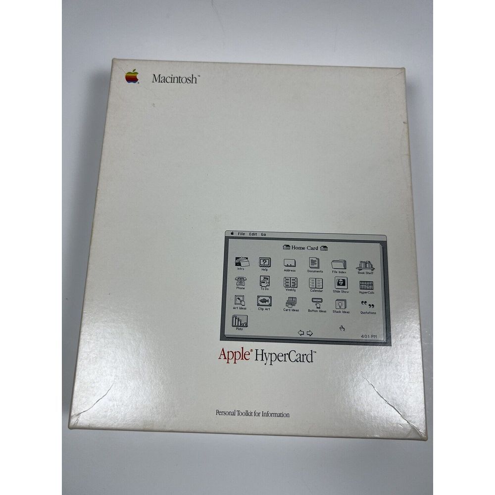 McIntosh Apple HyperCard‎ 1987 COMPLETE